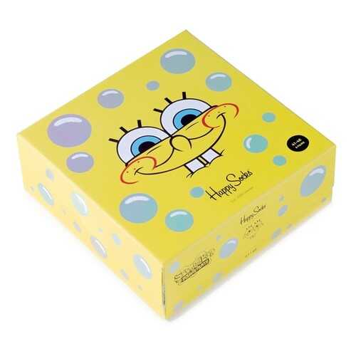 Носки Happy Socks SpongeBob 6 разноцветные 36-40 в Дикая Орхидея