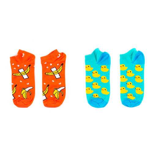 Носки St.Friday Socks Бананы и Утки разноцветные 42-46 в Дикая Орхидея