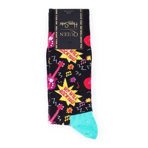 Носки унисекс Happy Socks We Will Rock You разноцветные 40-46 в Дикая Орхидея