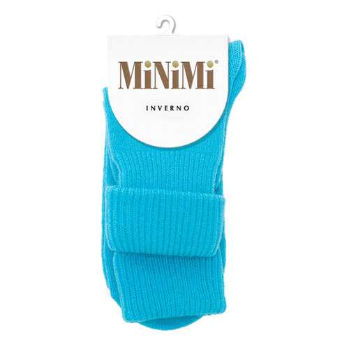 Носки женские MiNiMi MINI INVERNO 3301 голубые one size в Дикая Орхидея