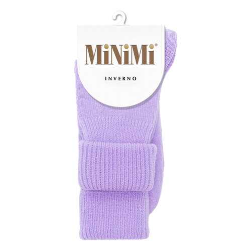 Носки женские MiNiMi MINI INVERNO 3301_lilla фиолетовые one size в Дикая Орхидея