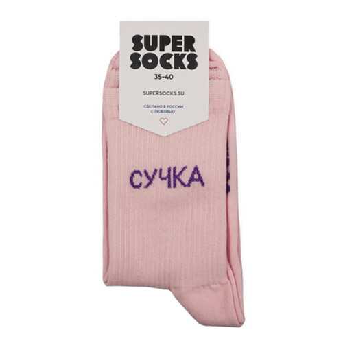 Носки женские Super Socks Suchka розовые 36-40 в Дикая Орхидея