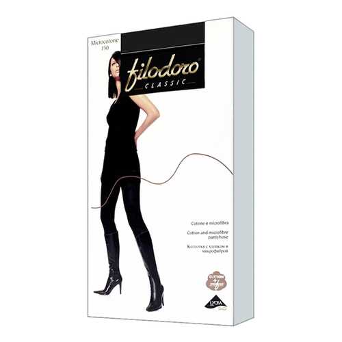 Колготки Filodoro Classic MICROCOTONE 150/Nero/2 (S) в Дикая Орхидея