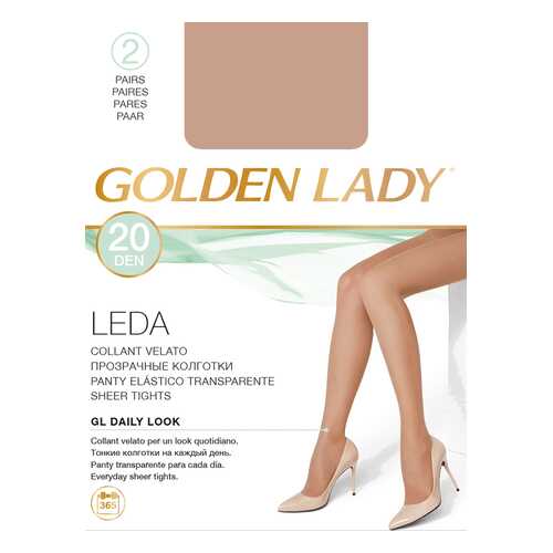 Колготки Golden Lady LEDA 20, melon, 4/L в Дикая Орхидея