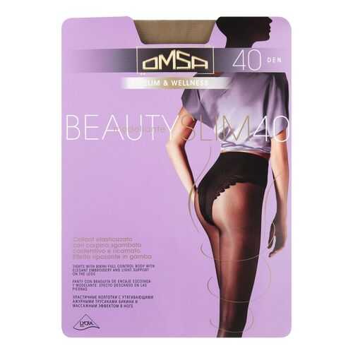 Колготки Omsa BEAUTY SLIM 40 / Caramello (Телесный) / 3 (M) в Дикая Орхидея