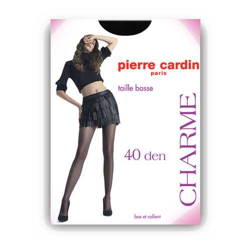 Колготки женские Pierre Cardin CHARME 40 VB черные 4 в Дикая Орхидея